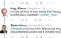 Νίξον και Ντίξον «μαλώνουν» στο Twitter για τον Τσίπρα