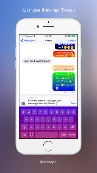 Cool Message Bubbles Free Keyboard: AppStore new free...ένα καταπληκτικό πληκτρολόγιο - Φωτογραφία 5