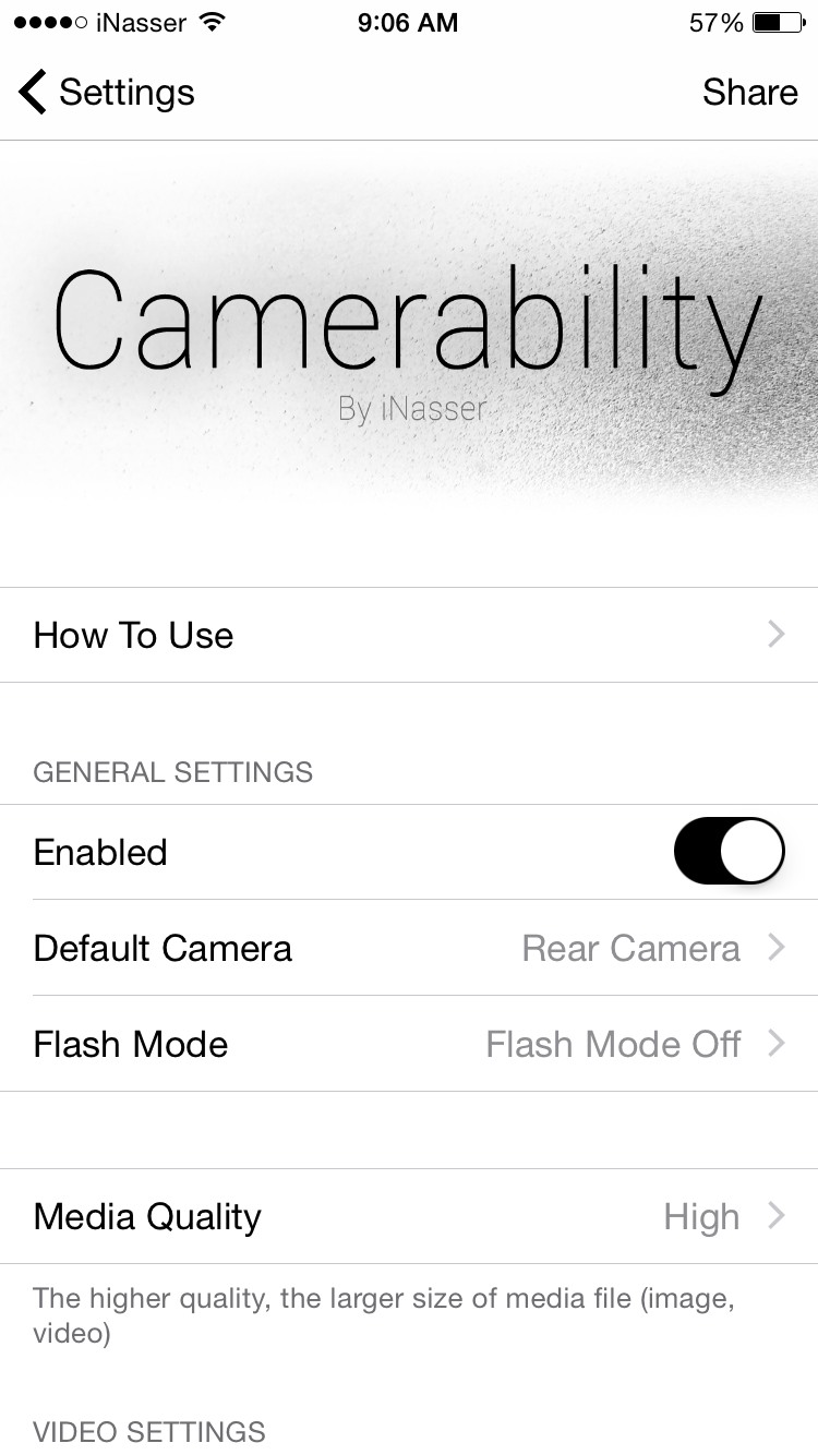 Camerability : Cydia tweak new  V1.0.1 ($1.49) - Φωτογραφία 2