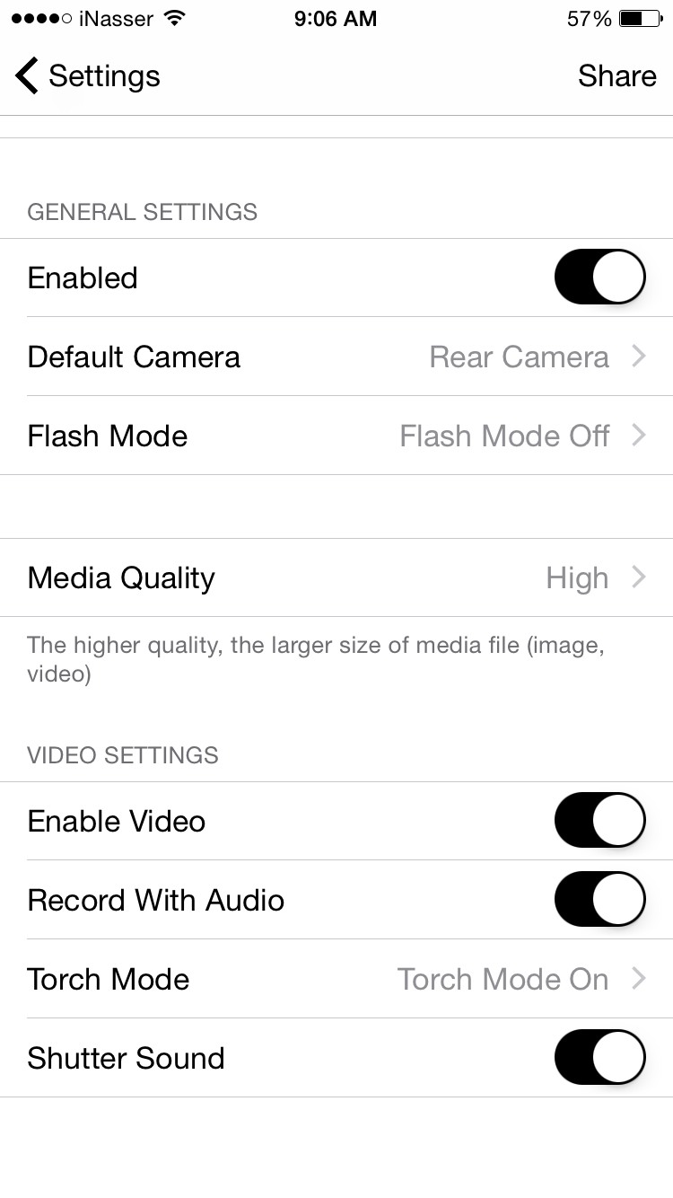 Camerability : Cydia tweak new  V1.0.1 ($1.49) - Φωτογραφία 3