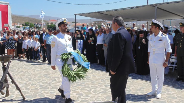 Παρουσία ΥΕΘΑ Πάνου Καμμένου στις εκδηλώσεις για την επέτειο καταστροφής των Ψαρών - Φωτογραφία 9