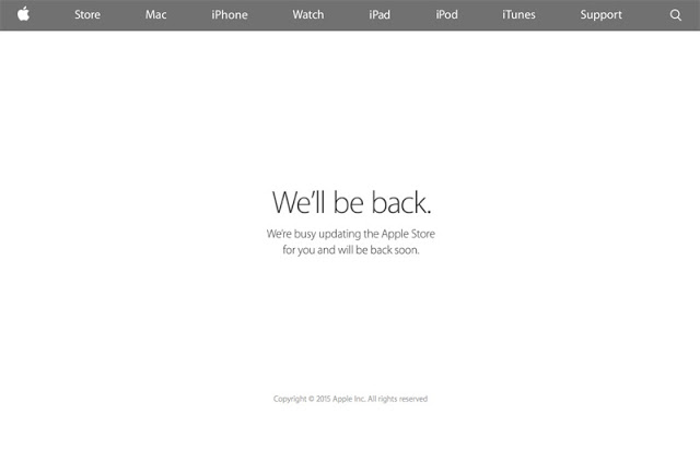 Η Apple έκλεισε το ηλεκτρονικό της κατάστημα σήμερα - Φωτογραφία 1