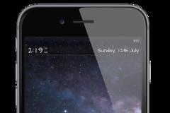 UniAW7.1:  Widget free .....ένα όμορφο θέμα για την οθόνη κλειδώματος  (Jailbreak)
