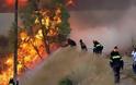 Αχαΐα: Πυρκαγιά και στα Χαλκιάνικα Ακράτας - Ισχυροί άνεμοι στην περιοχή