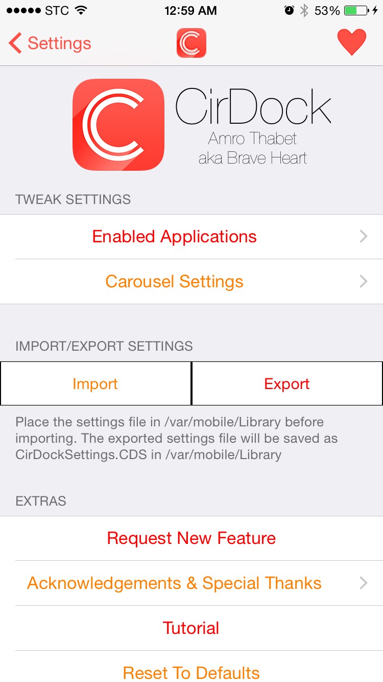 CirDock: Cydia tweak new v1.0.0 ($1.00)...Ίσως το καλύτερο tweak για το Dock σας - Φωτογραφία 2