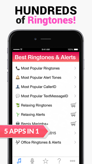 2015 Best Ringtones for iPhone - 5 Apps in 1 : AppStore new free...δημιουργήστε τους δικούς σας ήχους χωρίς jailbreak - Φωτογραφία 3