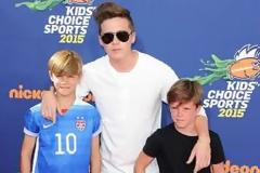 Brooklyn, Cruz και Romeo Beckham στα Kids' Choice Sport Awards