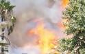 Μεγάλη φωτιά στο Καλαμίτσι στην Πρέβεζα