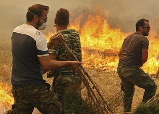 Σοκαριστικές φωτογραφίες από τη Λακωνία: Πριν και μετά την πυρκαγιά... - Απίστευτα στιγμιότυπα [photos] - Φωτογραφία 1