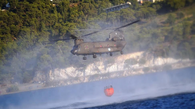 Πρωτοφανής Κινητοποίηση του Στρατού Ξηράς στην Αντιμετώπιση των Πρόσφατων Πυρκαγιών - Φωτογραφία 8