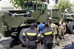 Βραχυκύκλωμα, σε όχημα του στρατού στην ΚΩ