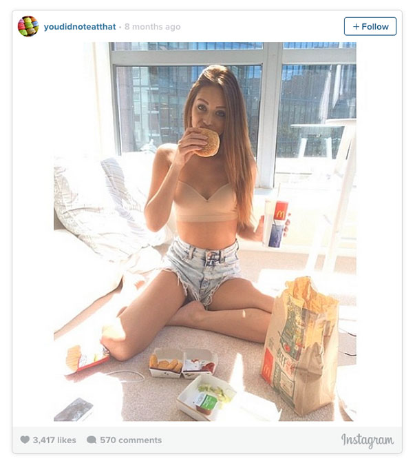 20 σέξι γυναίκες απολαμβάνουν το junk food - Φωτογραφία 2