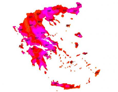 Πάτρα: Ανάσα...σχετικής δροσιάς το Σαββατοκύριακο αλλά για λίγο - Έρχεται νέο κύμα καύσωνα - Φωτογραφία 2