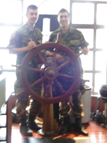 Ξενάγηση σπουδαστών της ΣΑΝ στο Ναυτικό Μουσείο Λιτοχώρου - Φωτογραφία 13