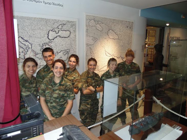 Ξενάγηση σπουδαστών της ΣΑΝ στο Ναυτικό Μουσείο Λιτοχώρου - Φωτογραφία 5