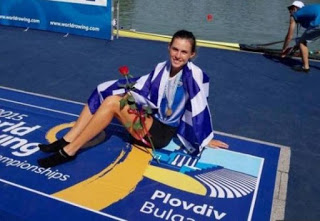 Παγκόσμια πρωταθλήτρια η Αμαλία Τσιάβου - Χρυσό στην Κωπηλασία - Φωτογραφία 1
