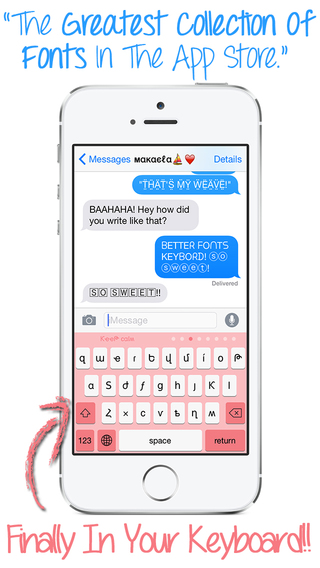 Better Fonts Pro: AppStore free today... αλλάξτε γραμματοσειρές χωρίς jailbreak - Φωτογραφία 3