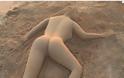Ηλεία: Ο καλλιτέχνης της άμμου που εντυπωσιάζει τους λουόμενους - Φωτογραφία 1