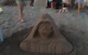 Ηλεία: Ο καλλιτέχνης της άμμου που εντυπωσιάζει τους λουόμενους - Φωτογραφία 5