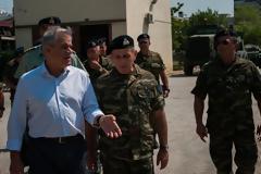 Eπίσκεψη ΥΦΕΘΑ Νίκου Τόσκα στο 308 ΠΕΒ στη Θεσσαλονίκη