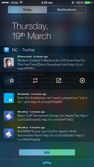 NC - Twitter Widget: AppStore free today....το twitter σας παντού - Φωτογραφία 4