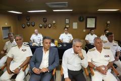 Επίσκεψη ΥΦΕΘΑ Νίκου Τόσκα στο Αρχηγείο Στόλου