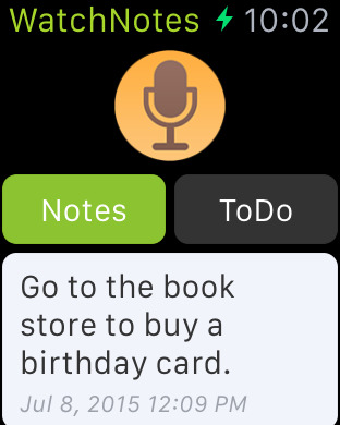 WatchNotes:  AppStore free today....οι σημειώσεις σας με το Apple Watch - Φωτογραφία 6
