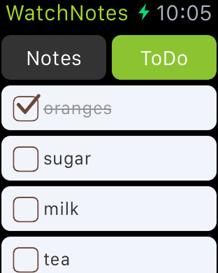 WatchNotes:  AppStore free today....οι σημειώσεις σας με το Apple Watch - Φωτογραφία 7
