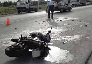 Νεκρός 37χρονος μοτοσικλετιστής - Φωτογραφία 1