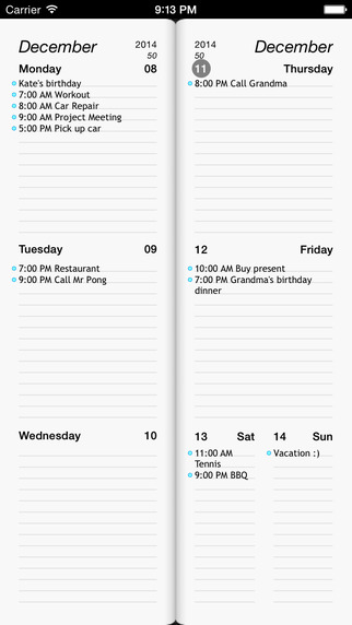 Week Agenda Ultimate: AppStore free today - Φωτογραφία 5