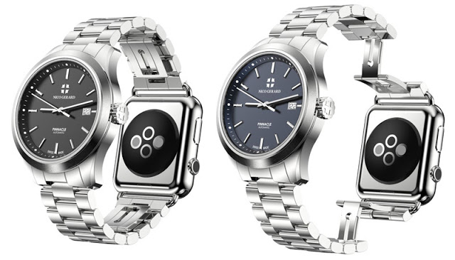 Nico Gerard:  Ελβετικό ρολόι με ενσωματωμένο το ρολόι της Apple - Φωτογραφία 4