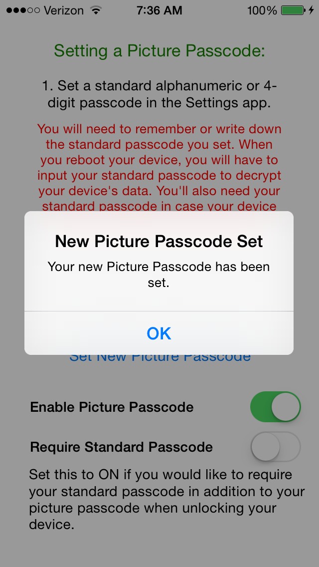 Picture Passcode: Cydia tweak new v1.0 ($1.99)....αλλάξτε τον τρόπο που ξεκλειδώνετε το iphone σας - Φωτογραφία 4