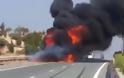 Συγκλονιστικό βίντεο: Αυτοκίνητο στην Πάφο τυλίχτηκε στις φλόγες και ο συνοδηγός κάηκε ζωντανός