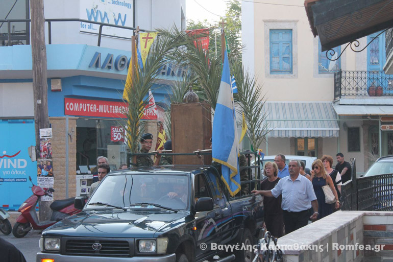 Υποδοχή της λάρνακας του Αγίου Σάββα εν Καλύμνω (ΦΩΤΟ) - Φωτογραφία 14