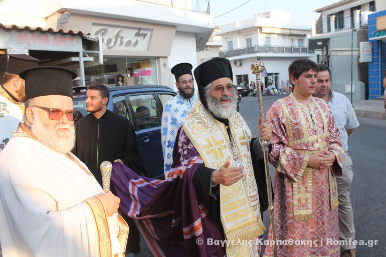 Υποδοχή της λάρνακας του Αγίου Σάββα εν Καλύμνω (ΦΩΤΟ) - Φωτογραφία 6