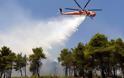 Καλάβρυτα: Μάχη και από αέρος για τους πυροσβέστες στον Μικρό Ποντιά - Μαίνεται η φωτιά εξαιτίας των ισχυρών ανέμων