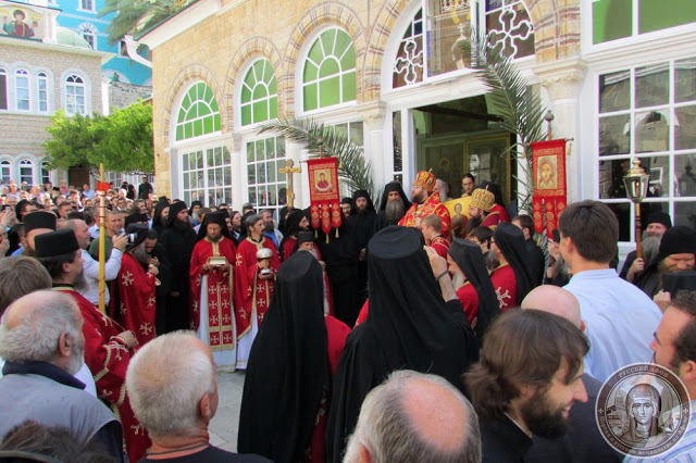 6913 - Φωτογραφίες από την σημερινή πανήγυρη στο Ρωσικό Μοναστήρι του Αγίου Παντελεήμονα στο Άγιο Όρος - Φωτογραφία 21