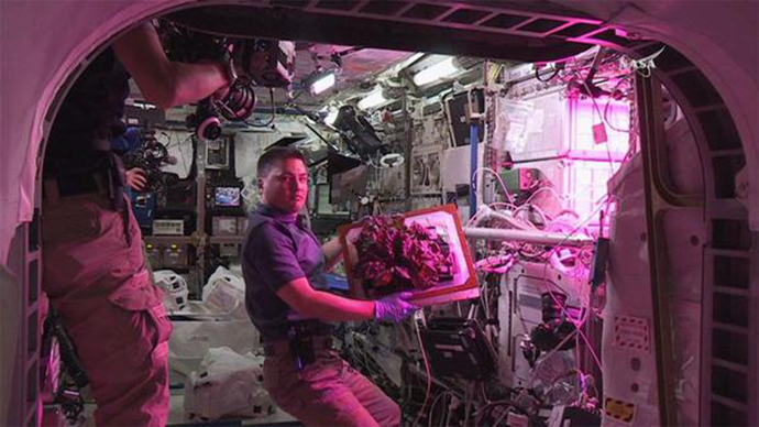 Την πρώτη διαστημική… σαλάτα γεύθηκαν αστροναύτες! [photos] - Φωτογραφία 3