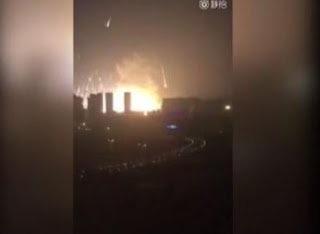ΠΑΝΙΚΟΣ: Μεγάλη έκρηξη στην κινεζική πόλη Τιάντζιν... [video] - Φωτογραφία 1