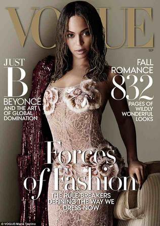 Εντυπωσιάζει στο εξώφυλλο της Vogue η Beyonce - Απαγορευμένο για καρδιακούς... - Φωτογραφία 2