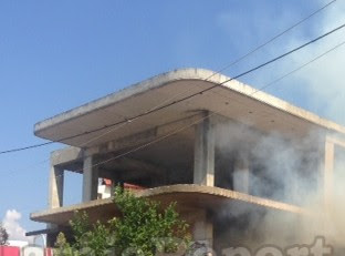 Πυρκαγιά σε αποθήκη στον Αχινό [photos] - Φωτογραφία 1