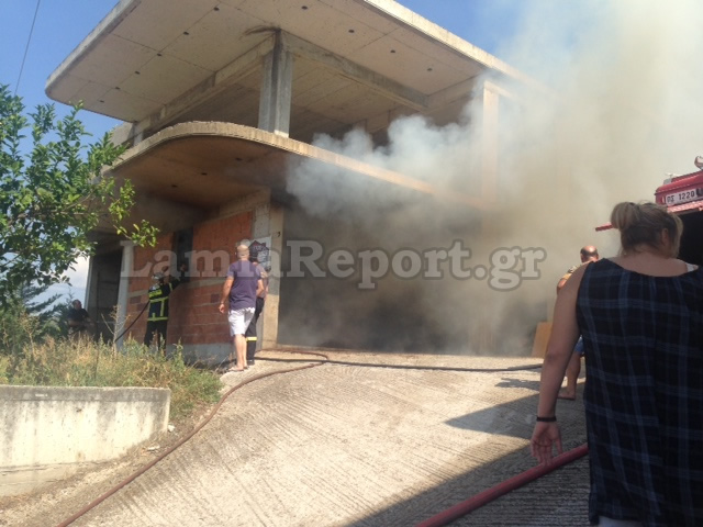 Πυρκαγιά σε αποθήκη στον Αχινό [photos] - Φωτογραφία 3