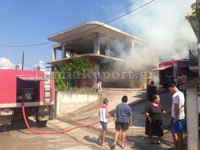 Πυρκαγιά σε αποθήκη στον Αχινό [photos] - Φωτογραφία 4