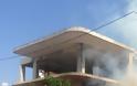 Πυρκαγιά σε αποθήκη στον Αχινό [photos]