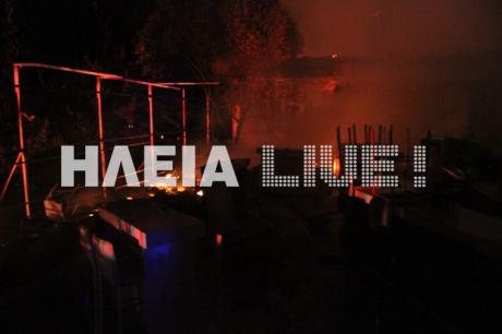 Ηλεία: Παρανάλωμα του πυρός το club Envy στην Ζαχάρω - Φωτογραφία 4