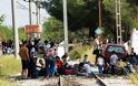 Μπλοκαρισμένοι στα σύνορα Ελλάδας - ΠΓΔΜ 1.500 μετανάστες