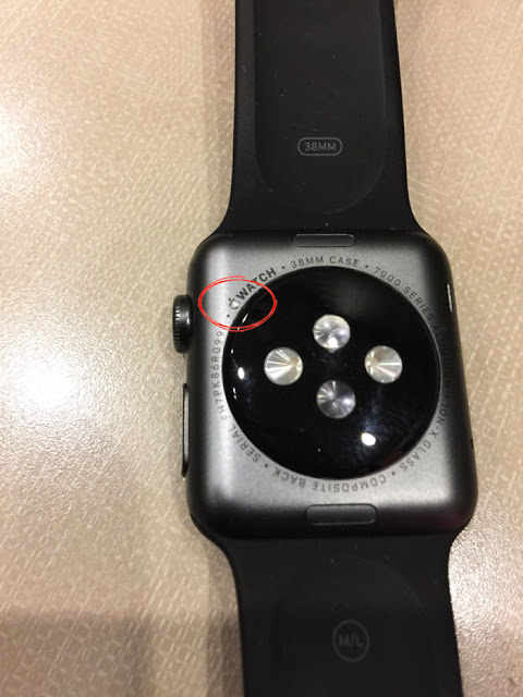 Η Apple αντικαθιστά τα Apple Watch που ξεθωριάζουν τα γράμματα τους στην πίσω πλευρά - Φωτογραφία 2
