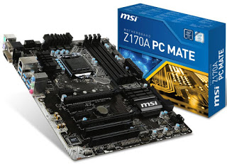 Η MSI λανσάρει την mainstream Z170A PC Mate μητρική - Φωτογραφία 1