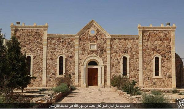 Το Ισλαμικό Κράτος κατέστρεψε μοναστήρι του 5ου αιώνα στη Συρία - Εικόνες θλίψης - Φωτογραφία 11
