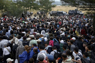 Ο στρατός αναλαμβάνει δράση στα ελληνοσκοπιανά σύνορα για τους μετανάστες - Φωτογραφία 1